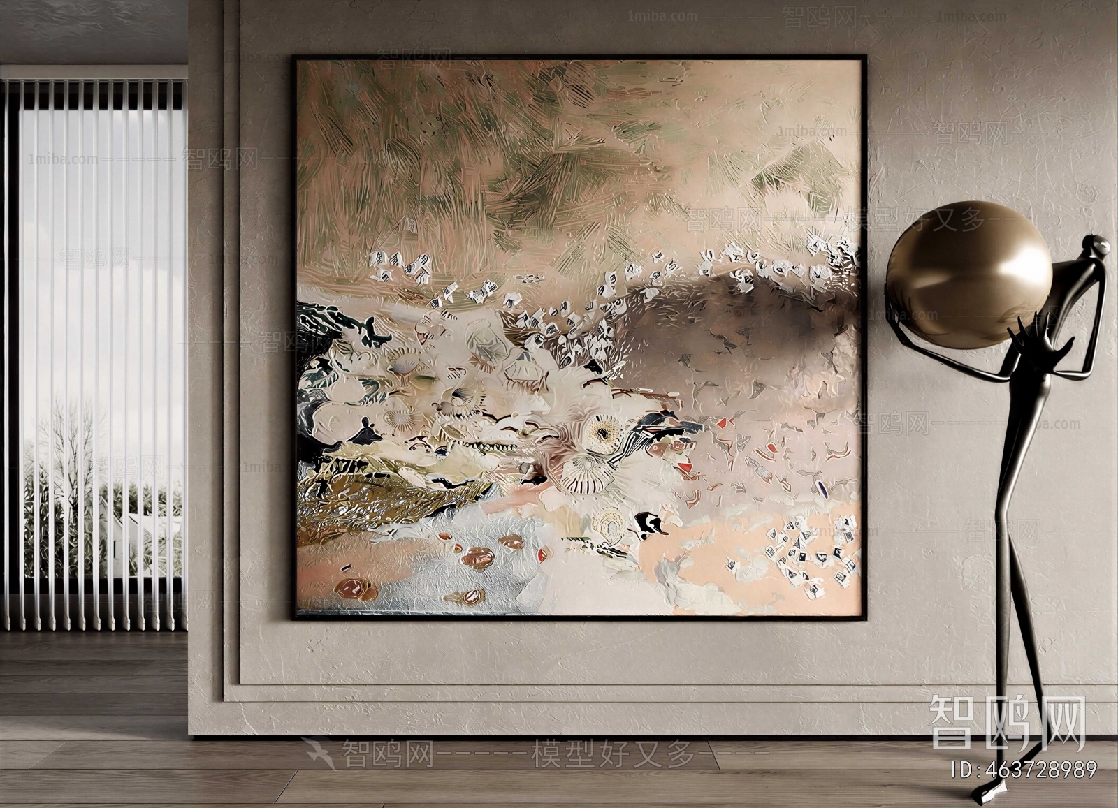 Wabi-sabi Style Painting