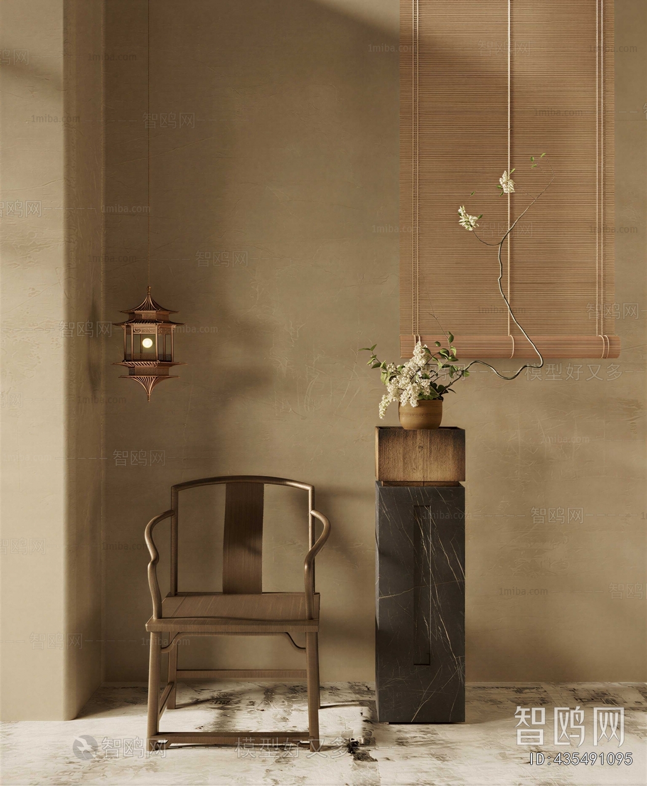 New Chinese Style Lounge Chair