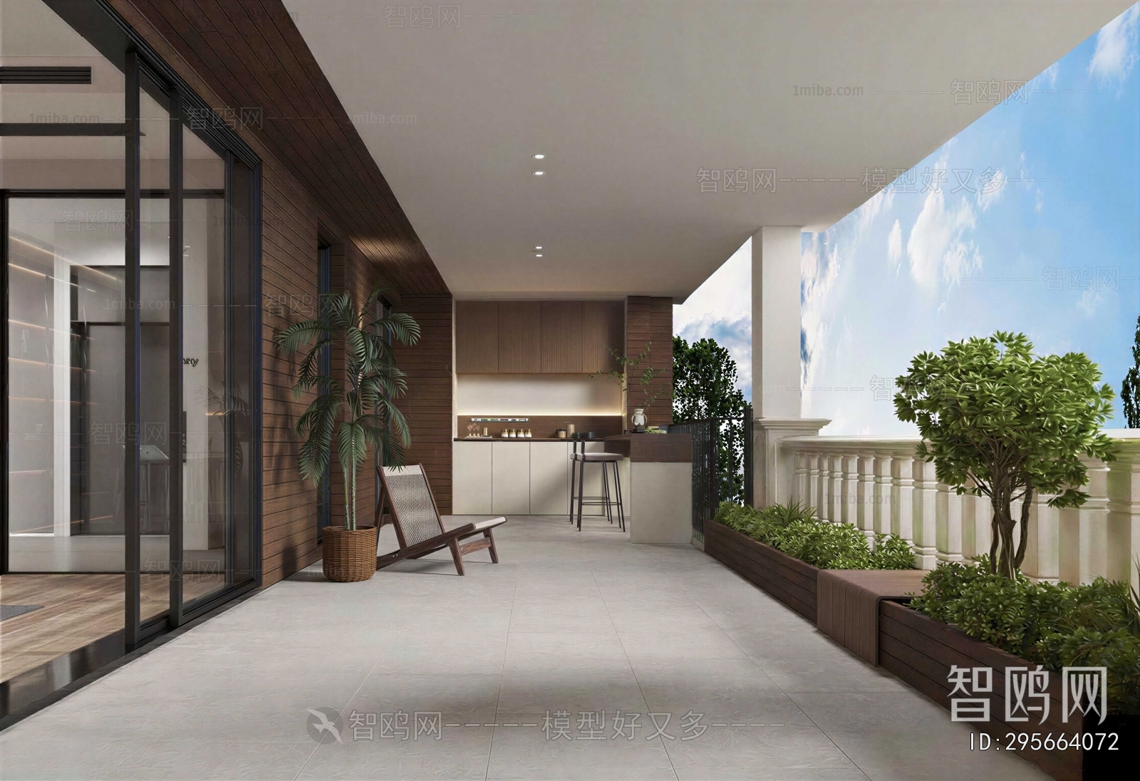 Modern Leisure Balcony