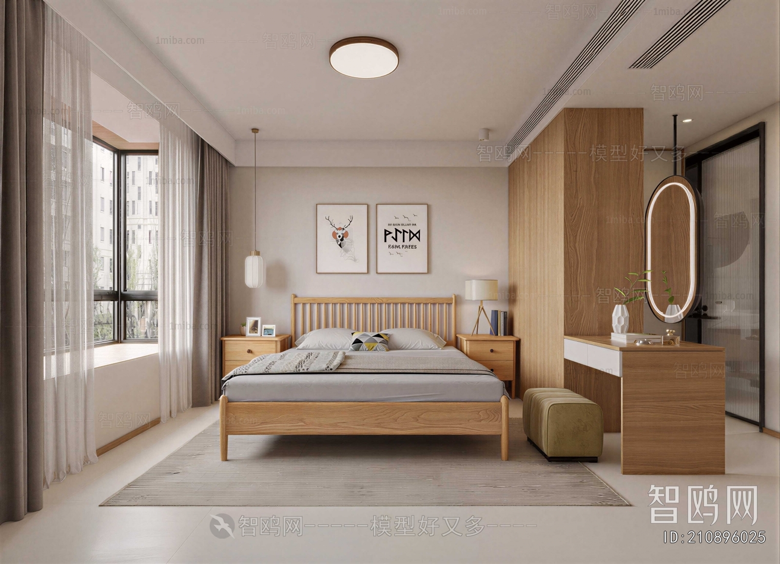 Nordic Style Bedroom