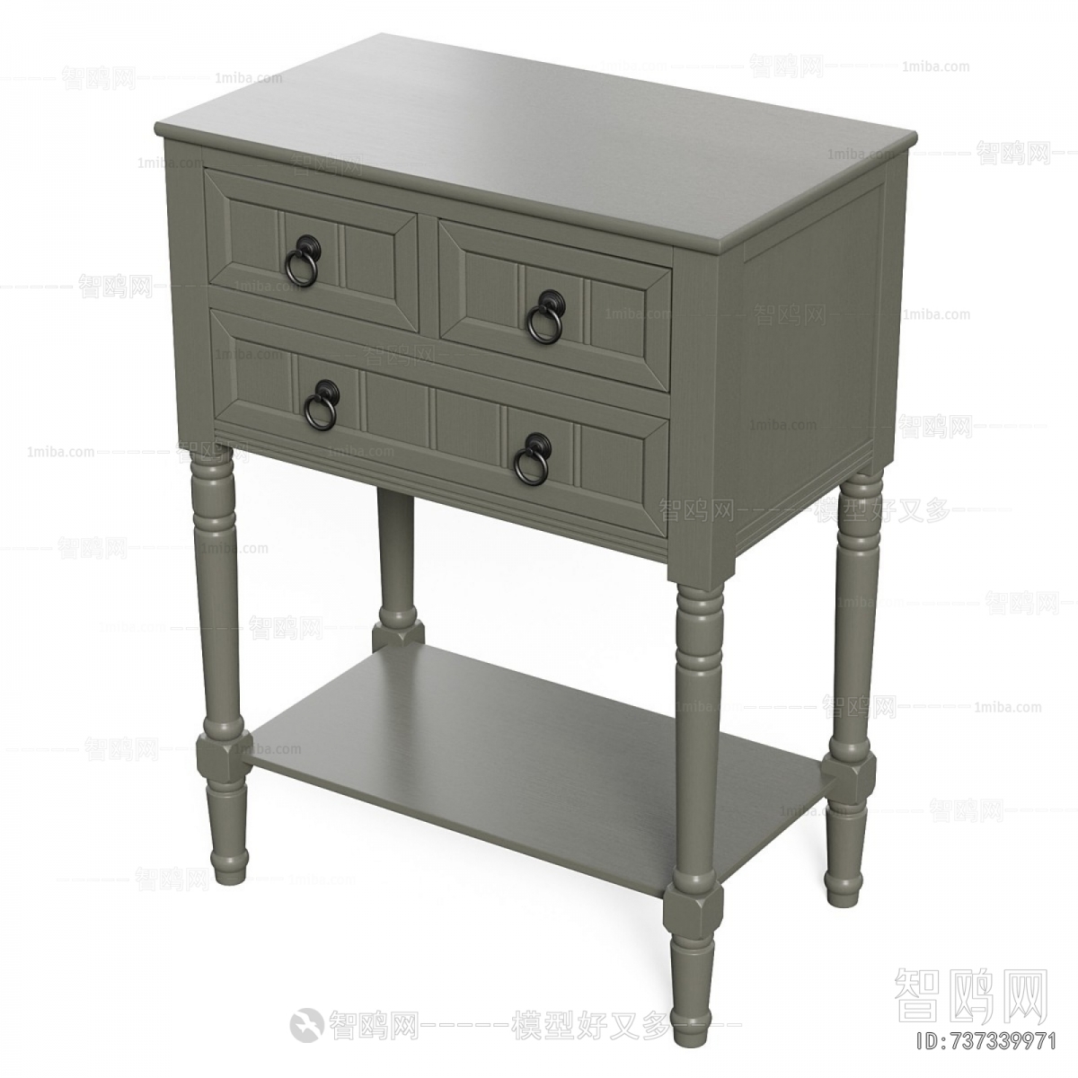 European Style Side Cabinet