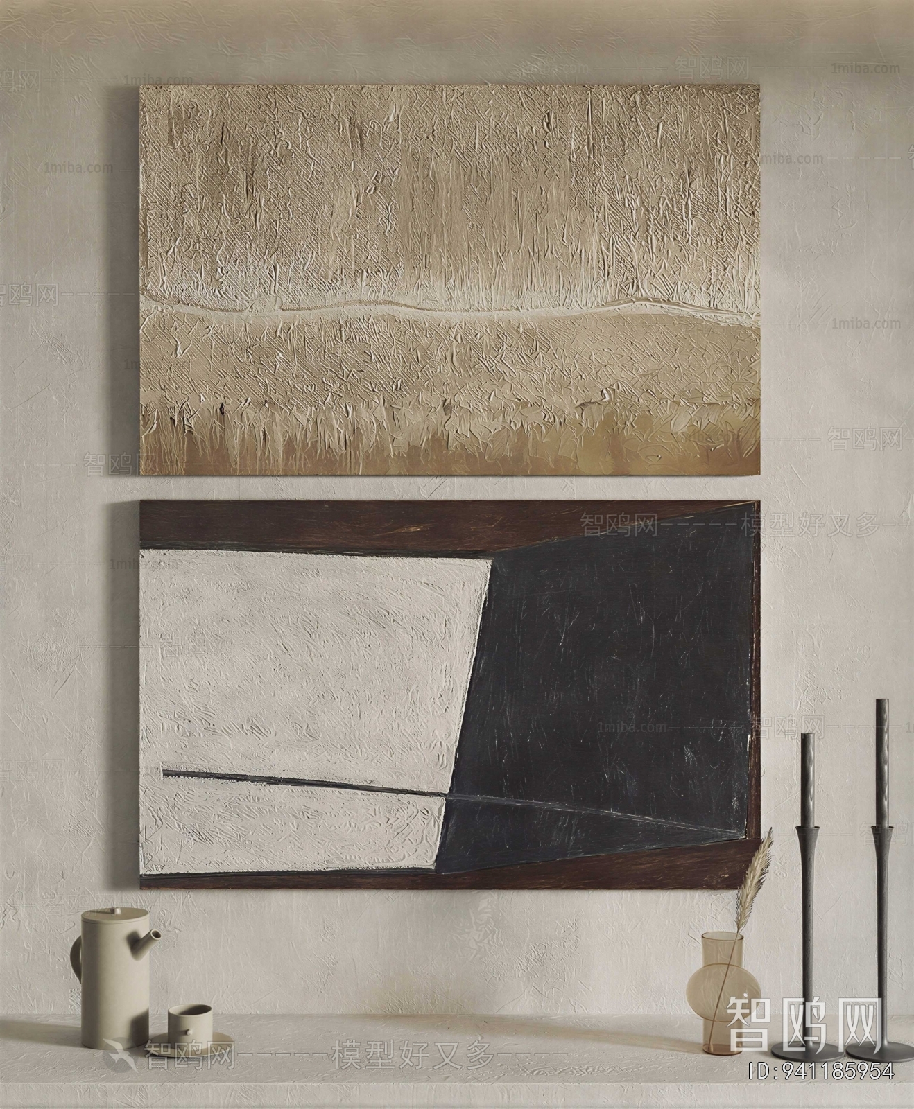 Wabi-sabi Style Painting