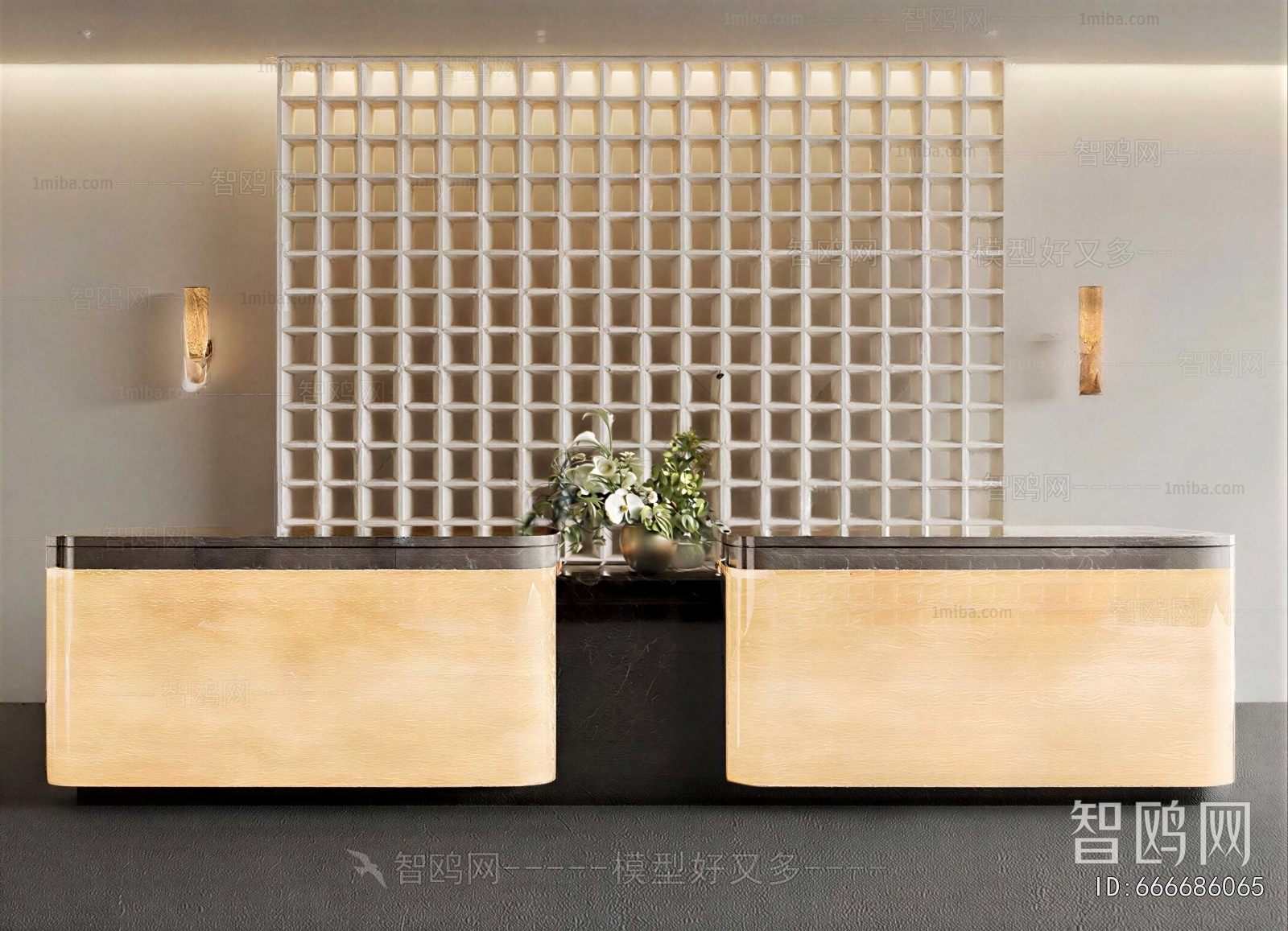 Modern Reception Desk