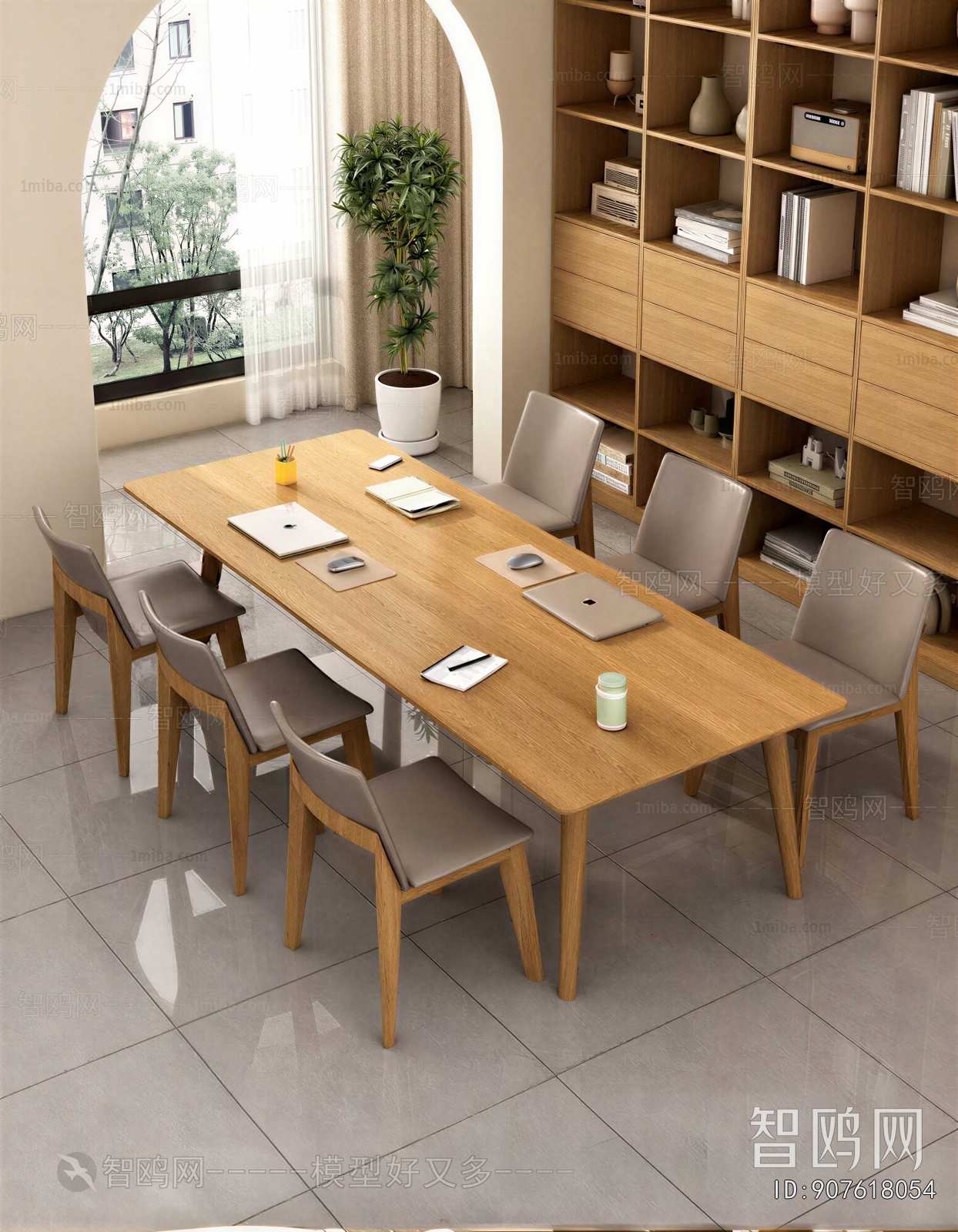 Modern Office Desk And Chair