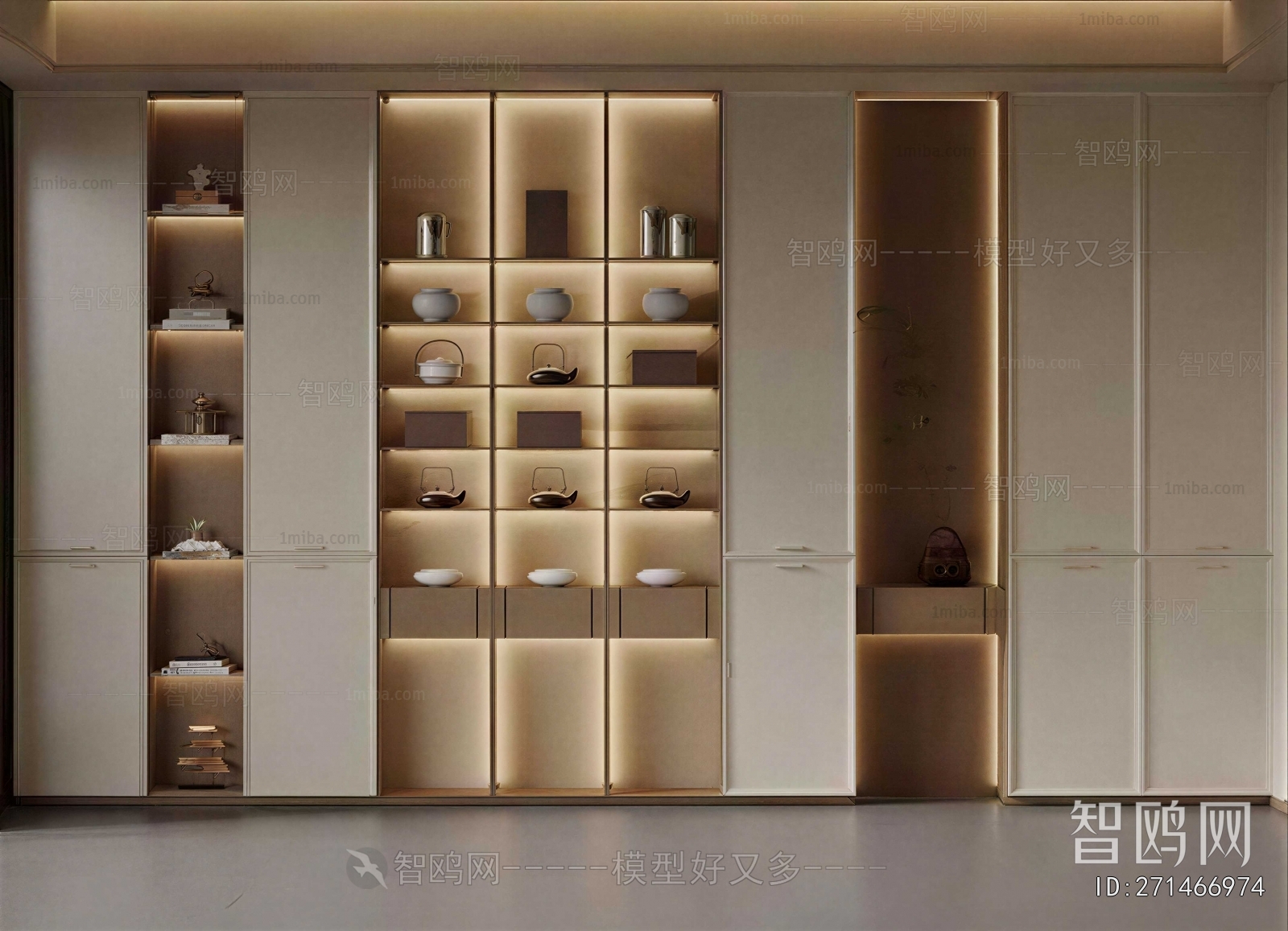 New Chinese Style Bookcase