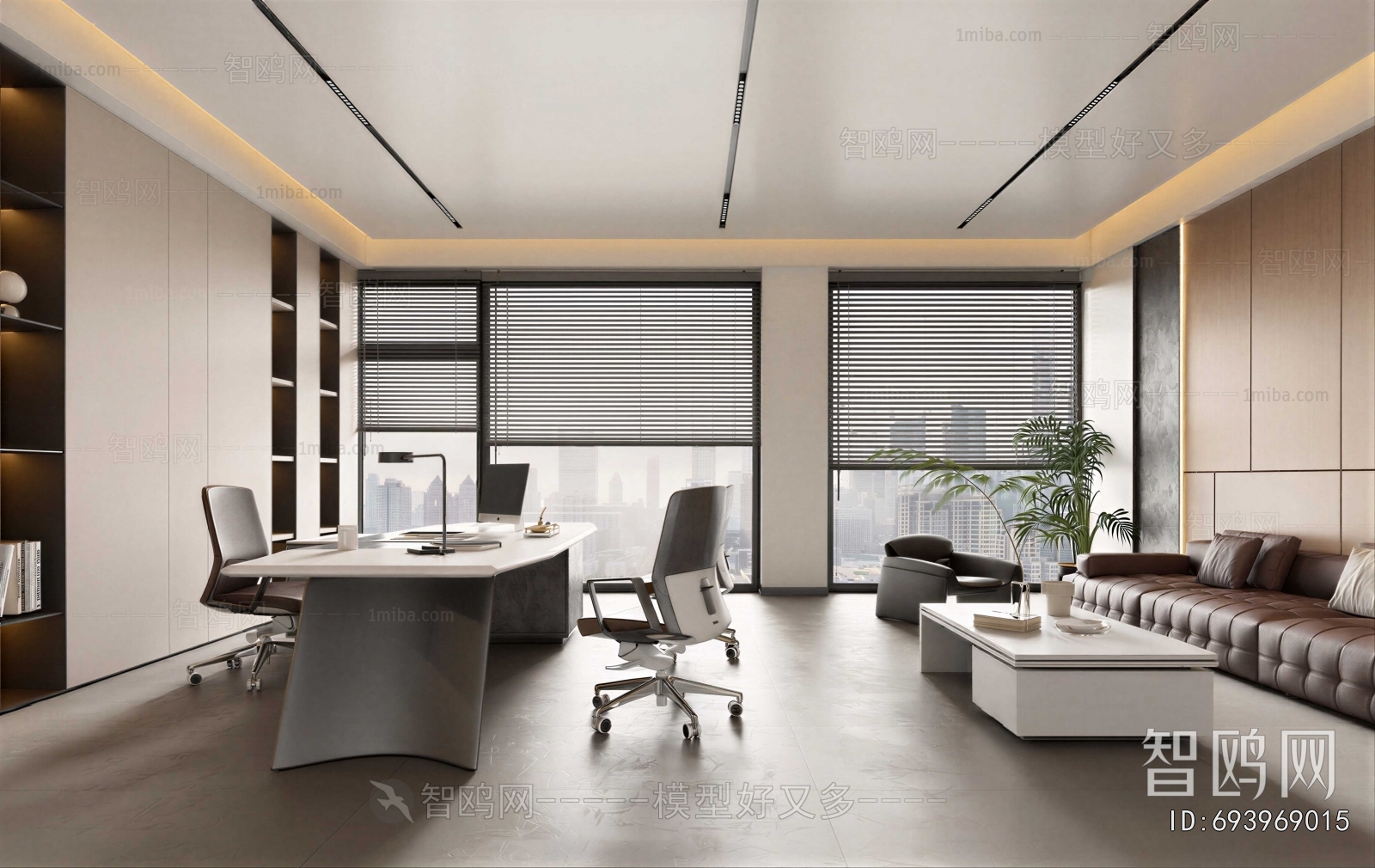 Modern Manager's Office