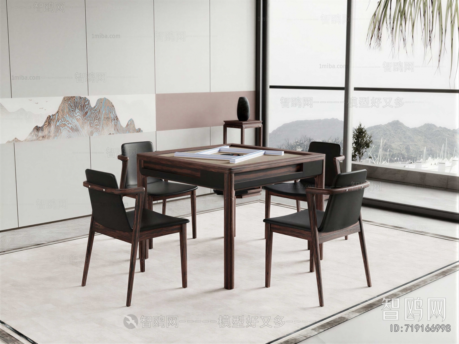 New Chinese Style Mahjong Tables And Chairs