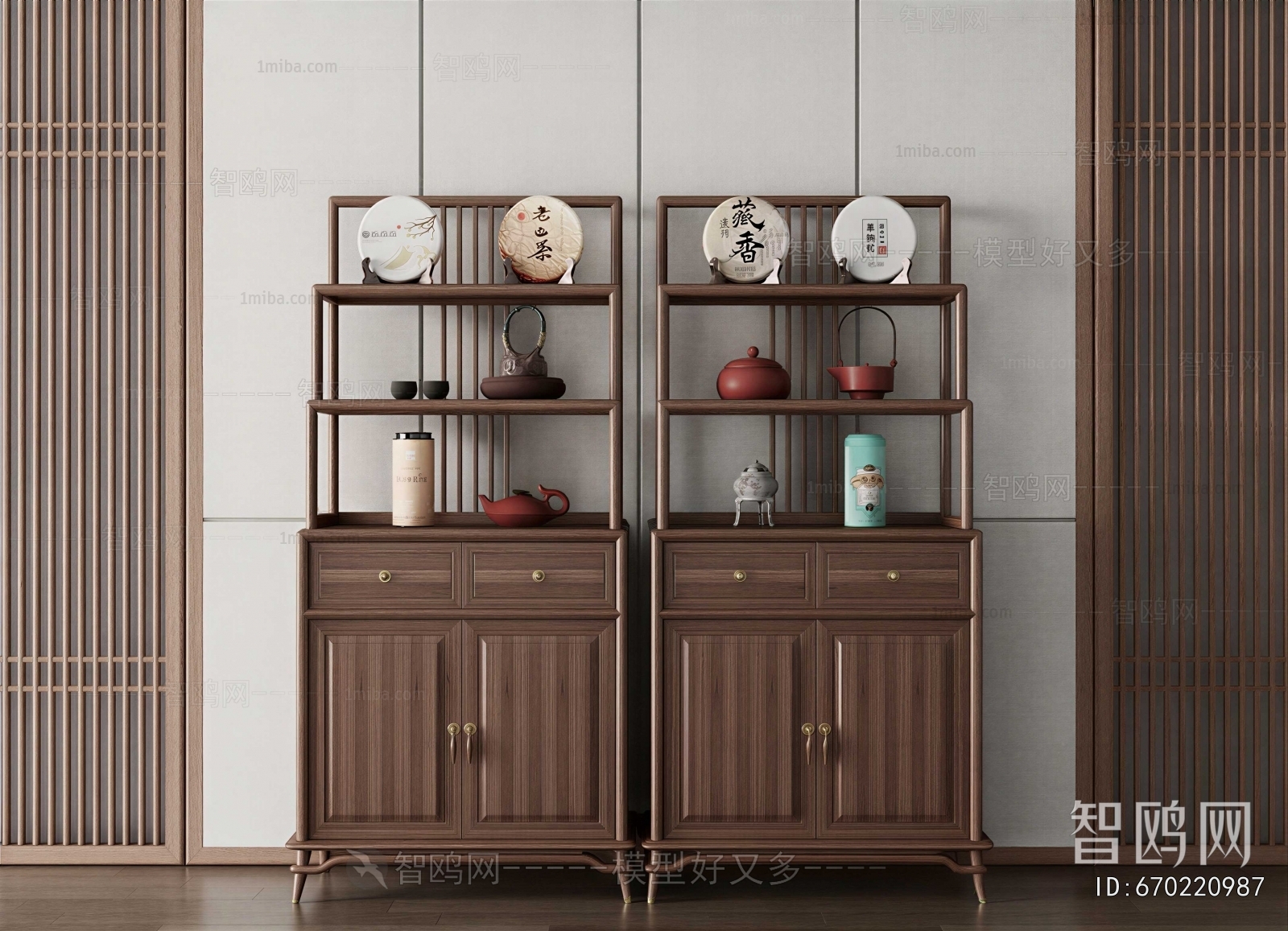 New Chinese Style Antique Rack