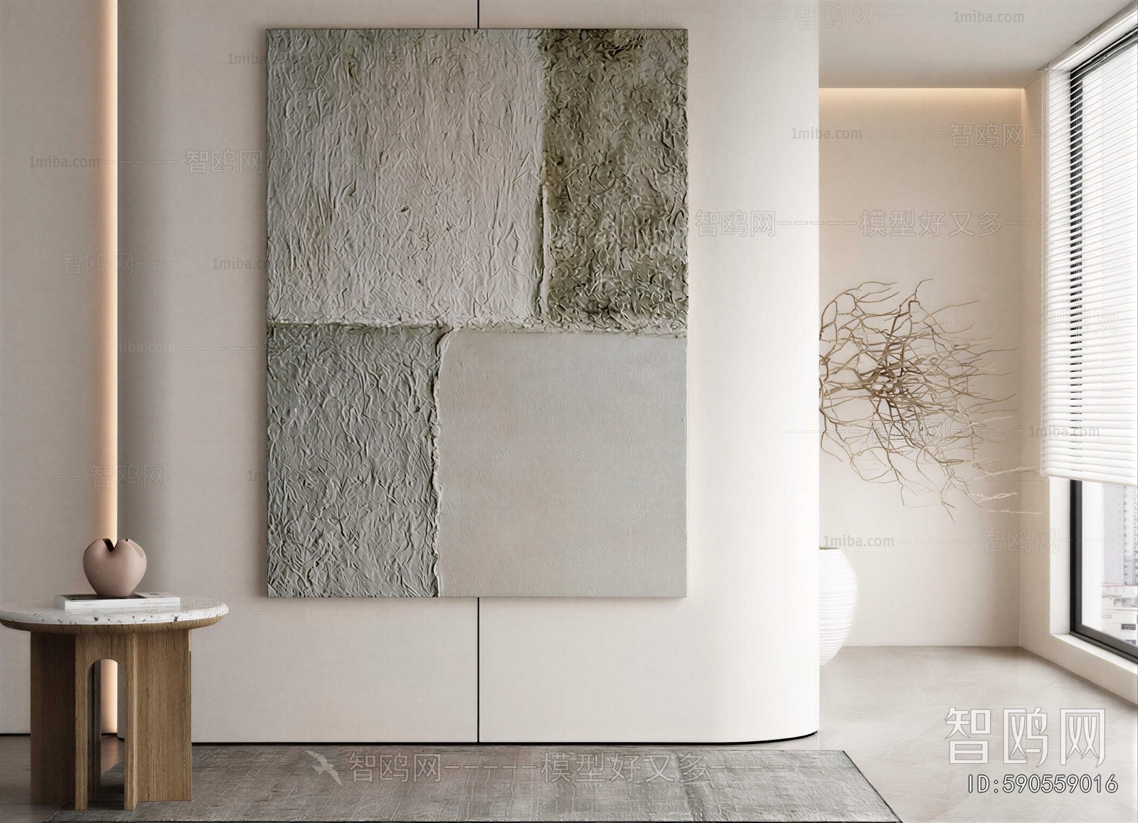 Wabi-sabi Style Painting