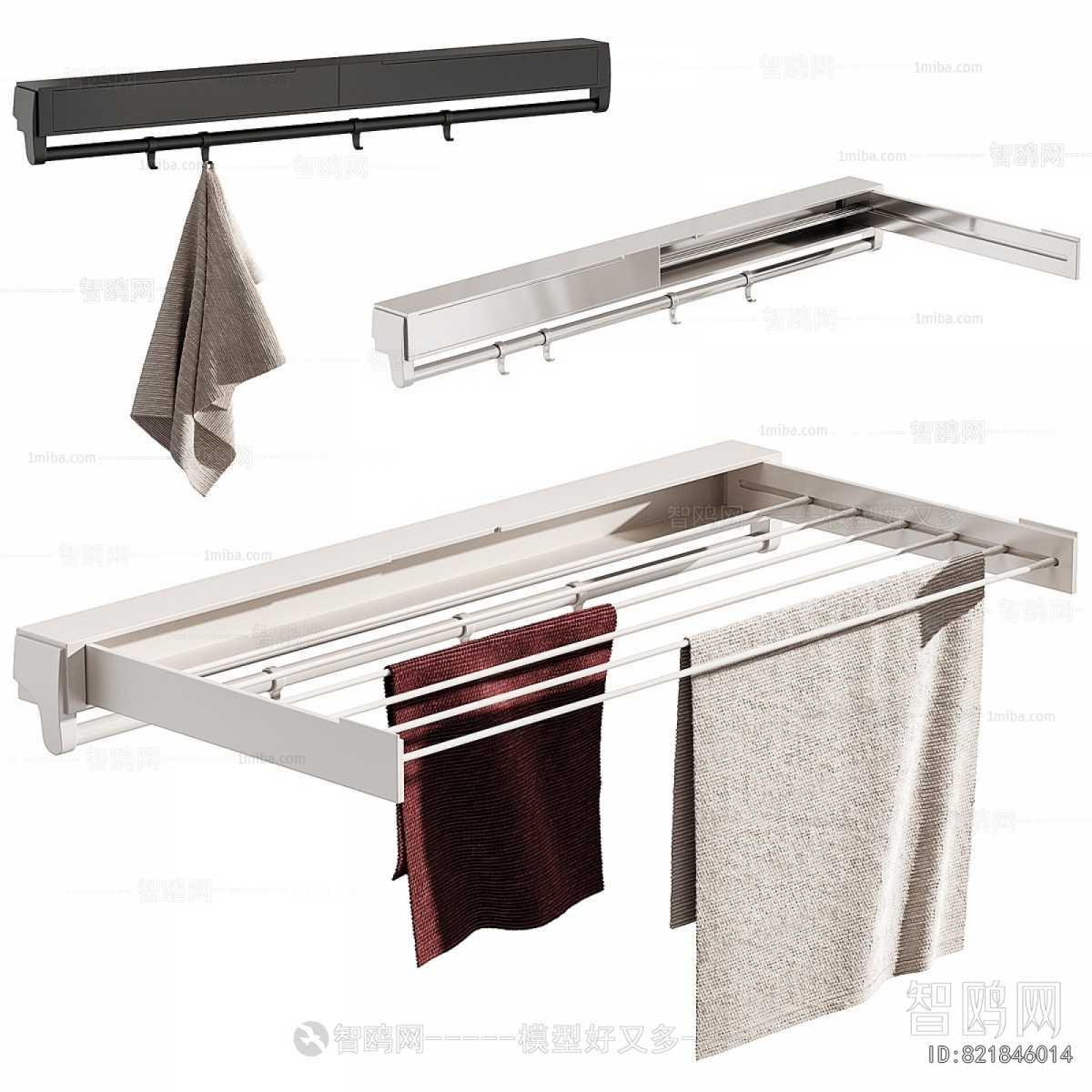 Modern Bathroom Rack