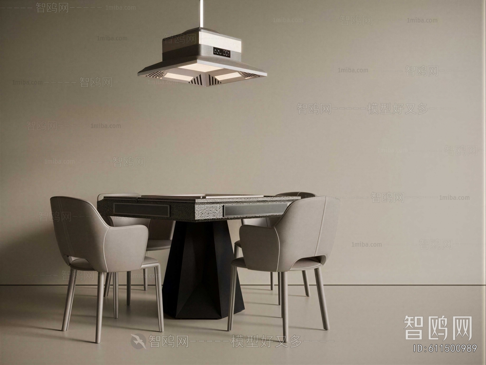 Modern Mahjong Tables And Chairs