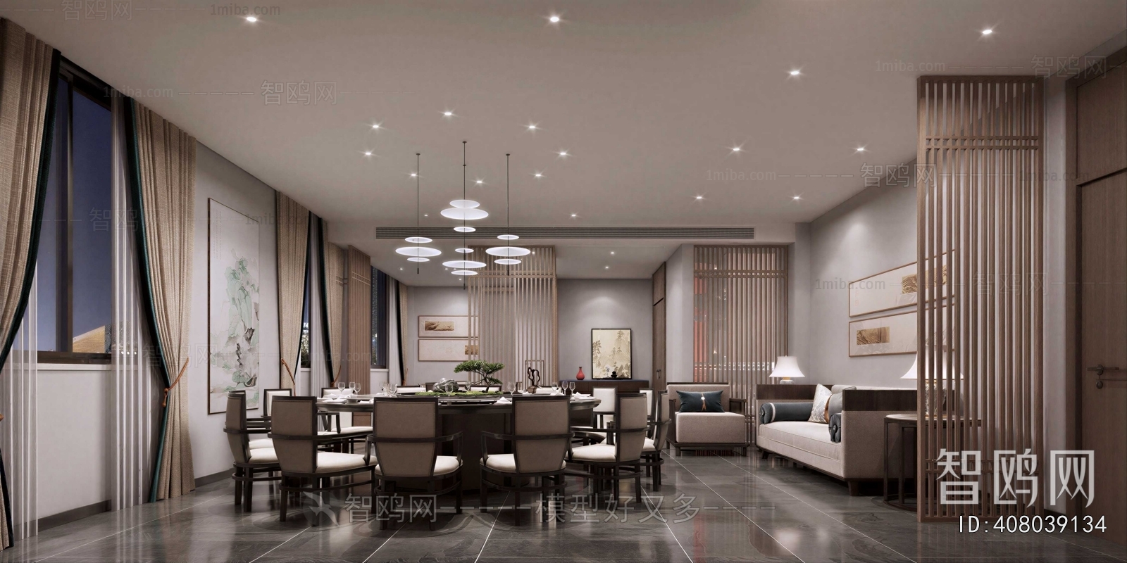 New Chinese Style Restaurant Box