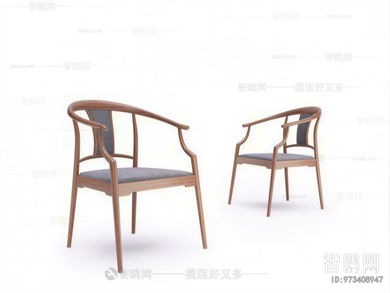New Chinese Style Lounge Chair