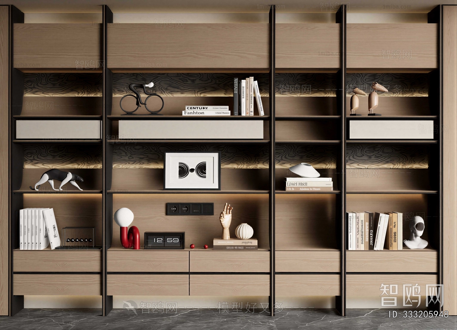 Modern Bookshelf