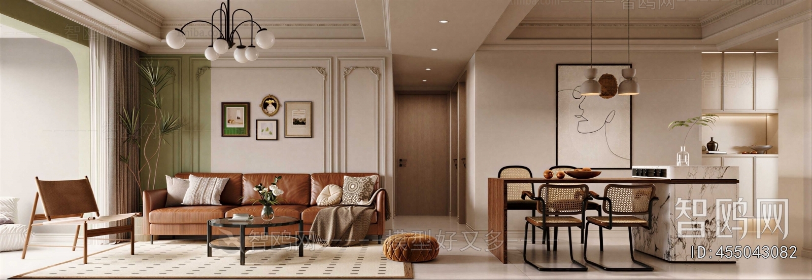 French Style A Living Room