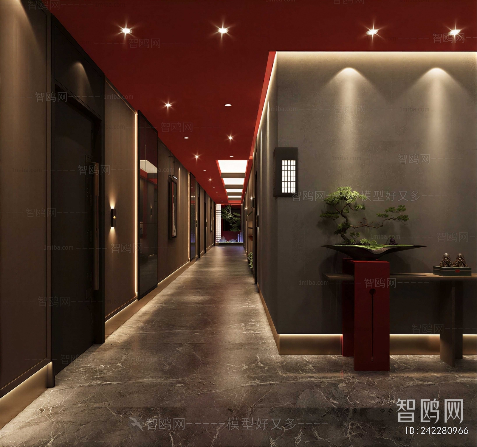 New Chinese Style Corridor