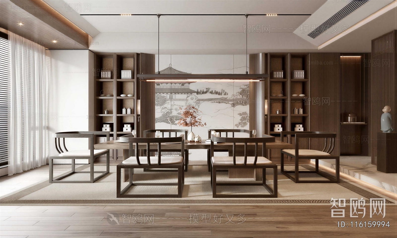 New Chinese Style Tea House