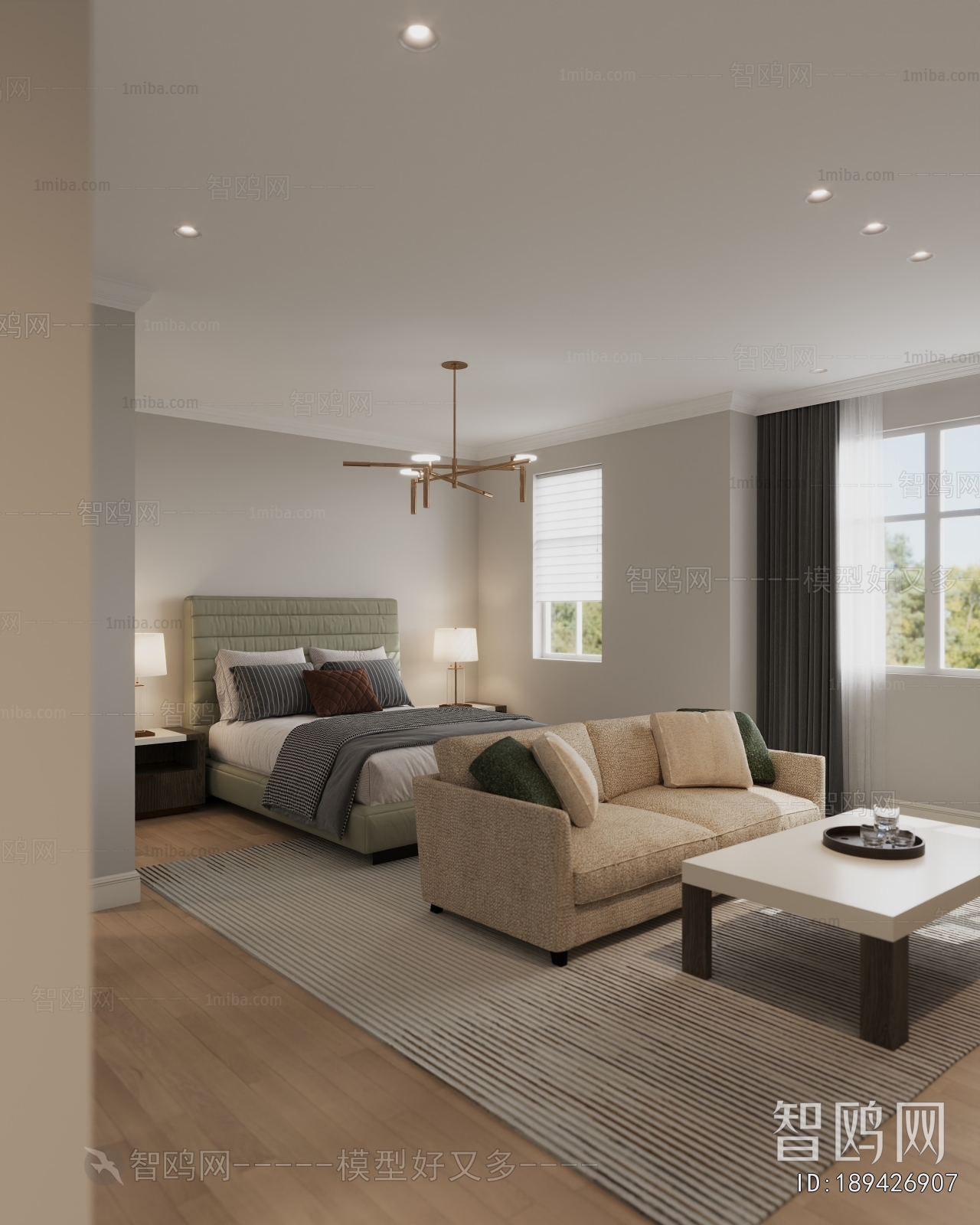 American Style Bedroom