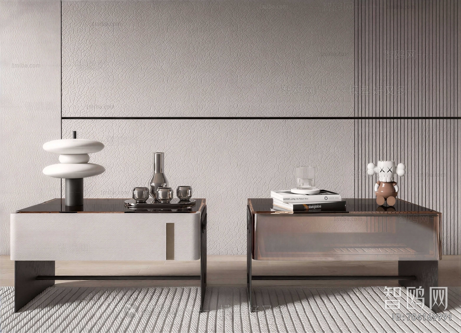 Modern Bedside Cupboard