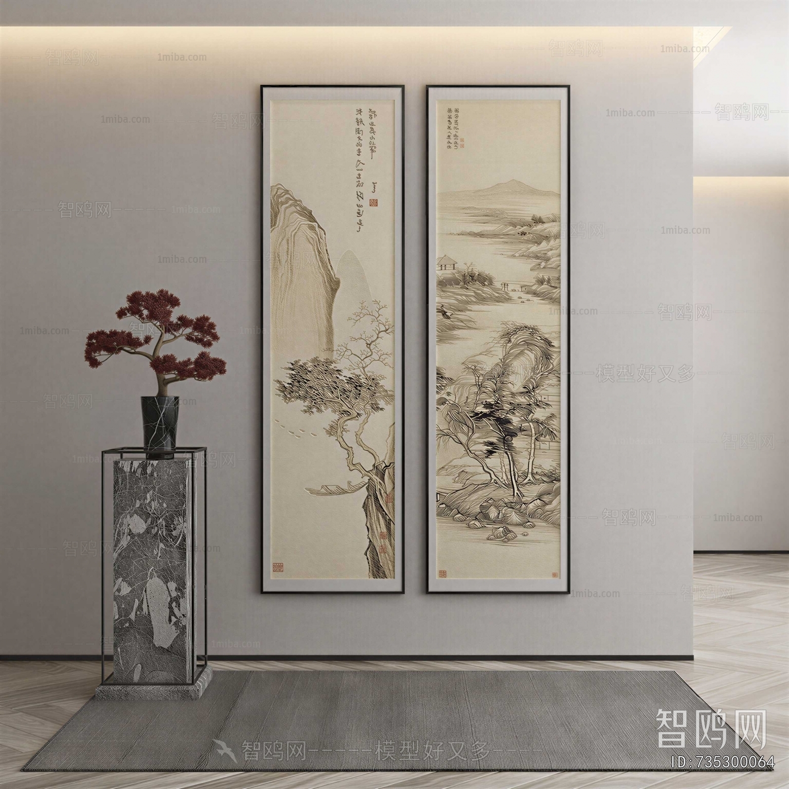 New Chinese Style Painting