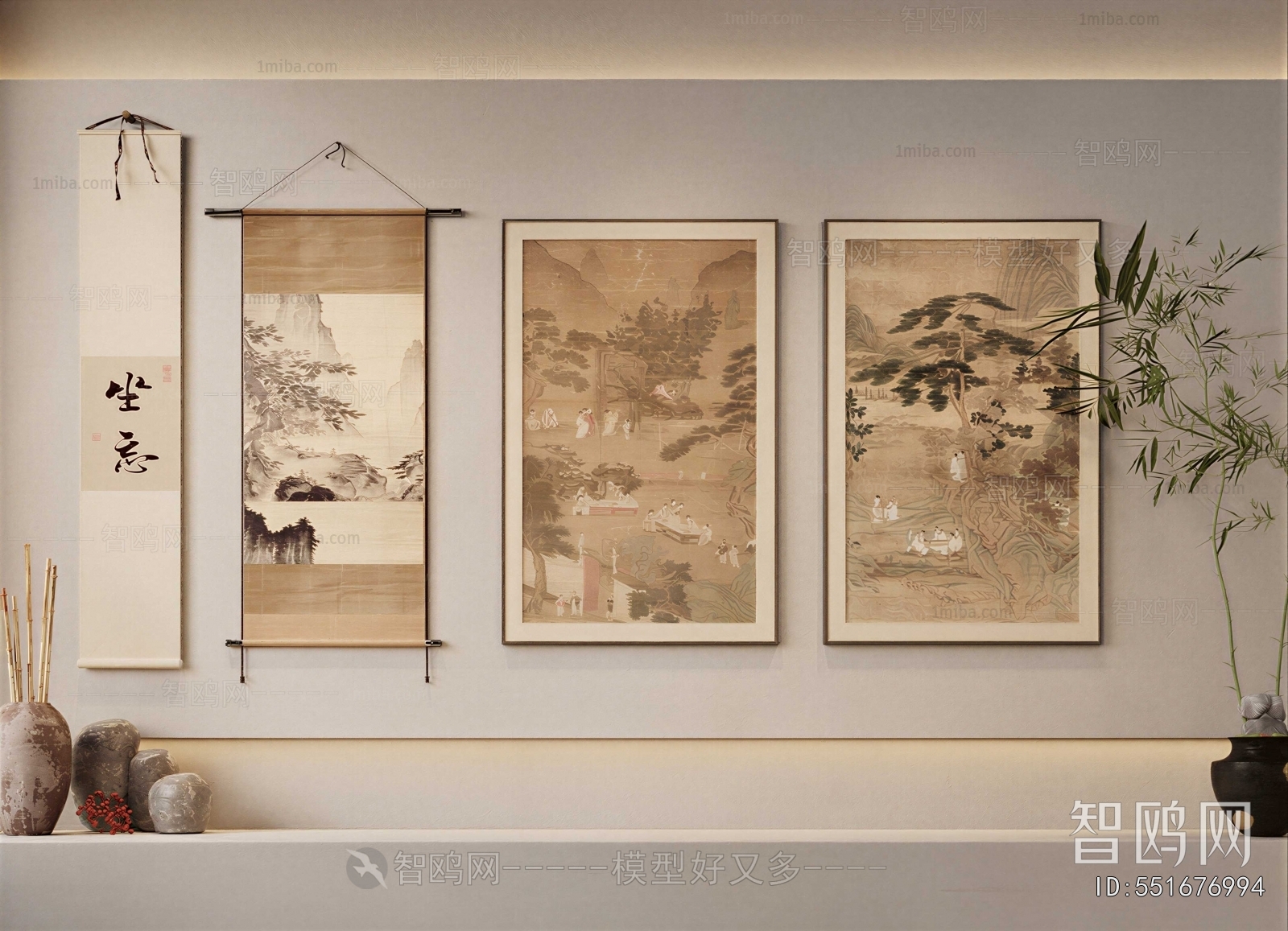 New Chinese Style Painting