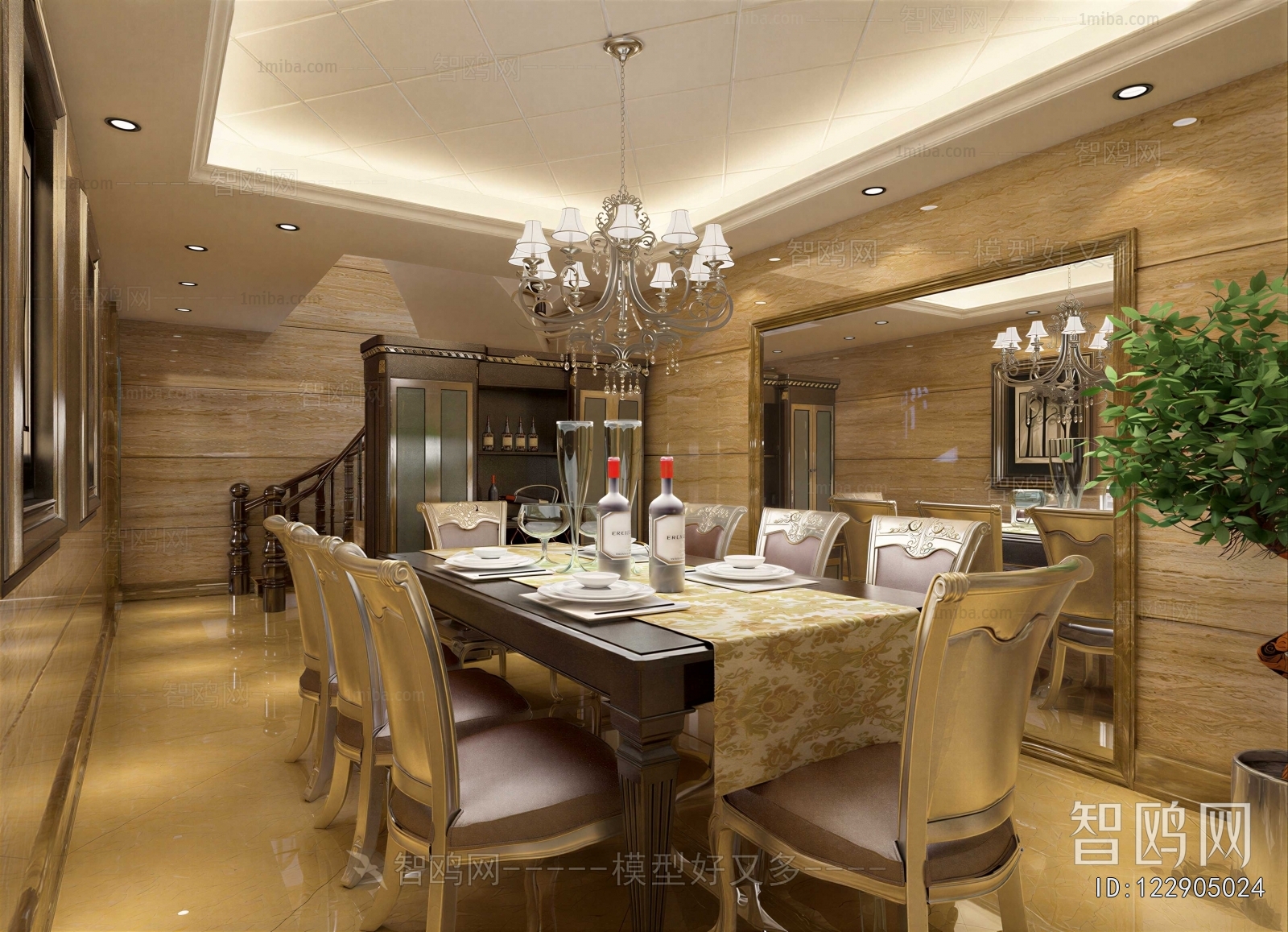 European Style Dining Room