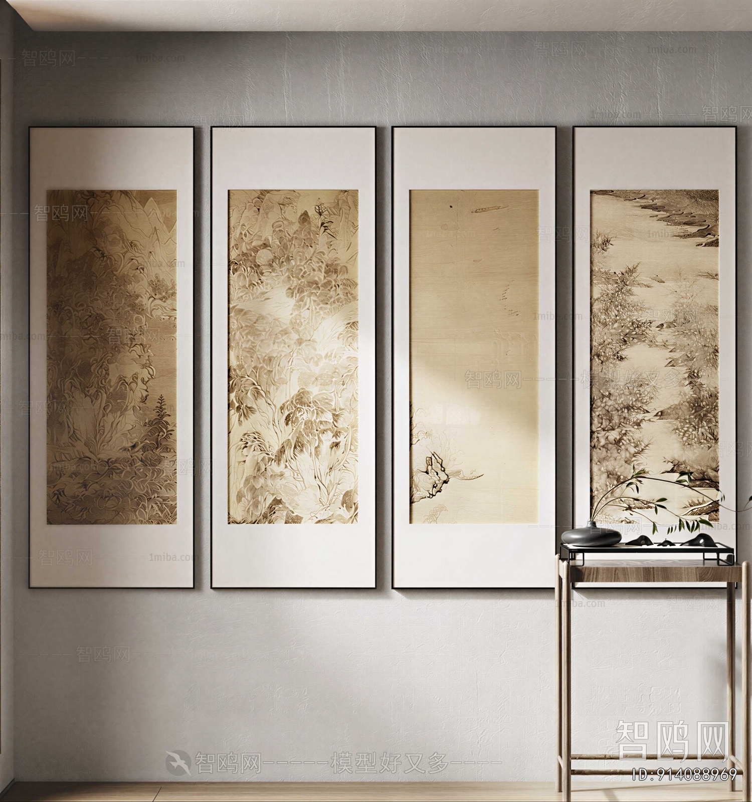 New Chinese Style Painting