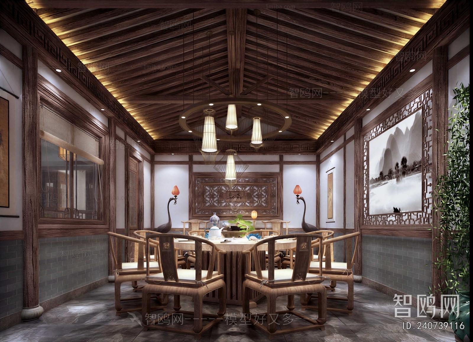 New Chinese Style Restaurant Box