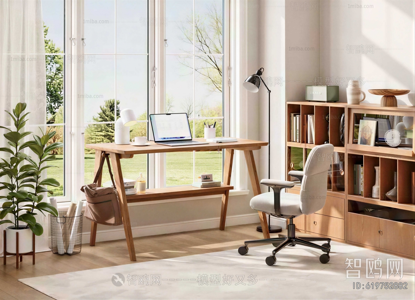 Modern Computer Desk And Chair