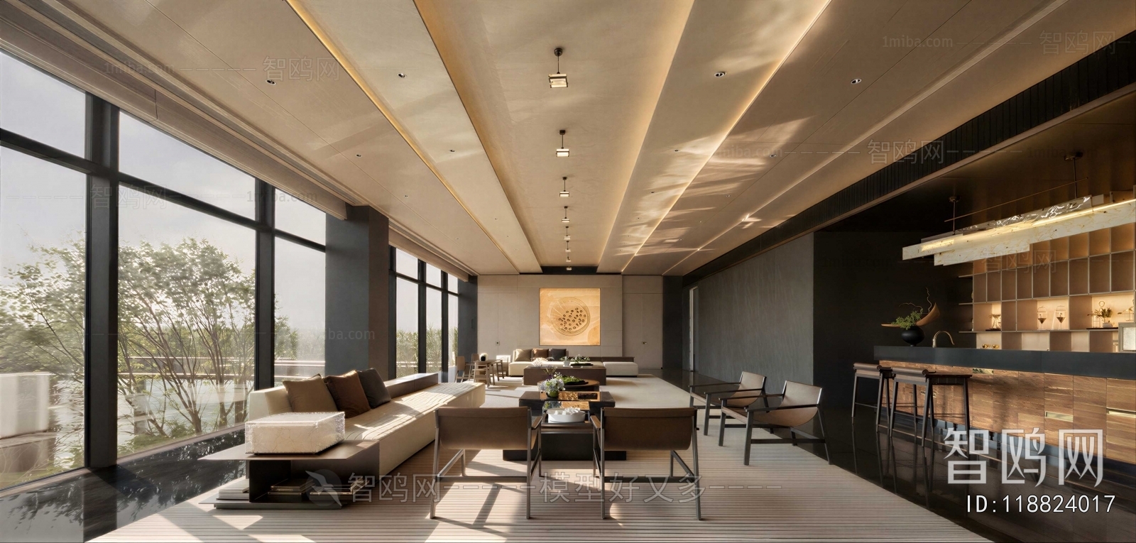 Modern Reception Area