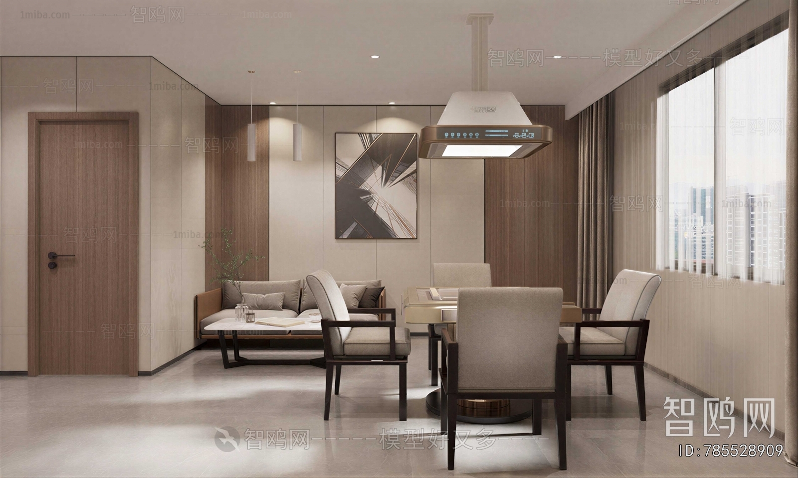 Modern Chess And Card Room