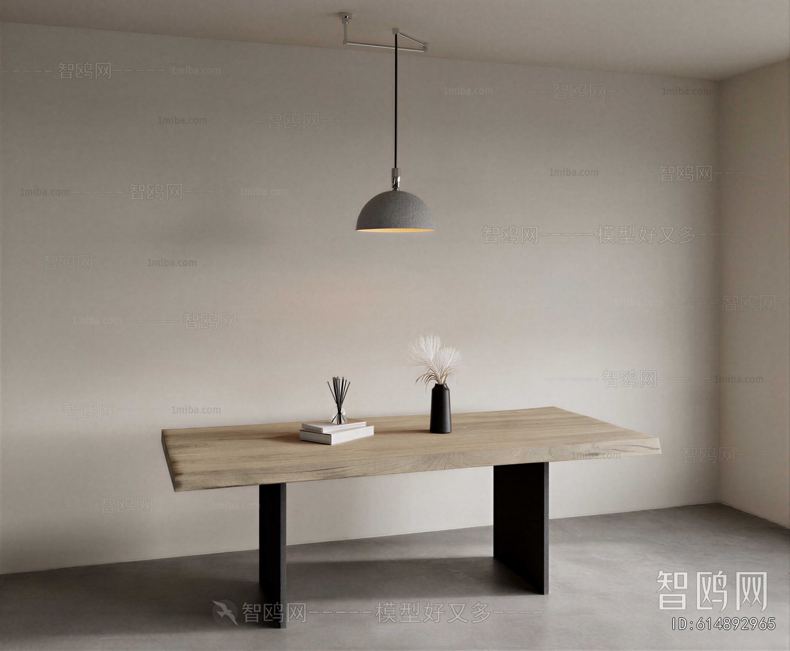 Wabi-sabi Style Dining Table