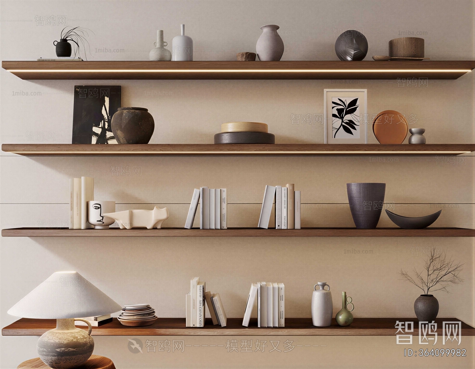 Wabi-sabi Style Decorative Set