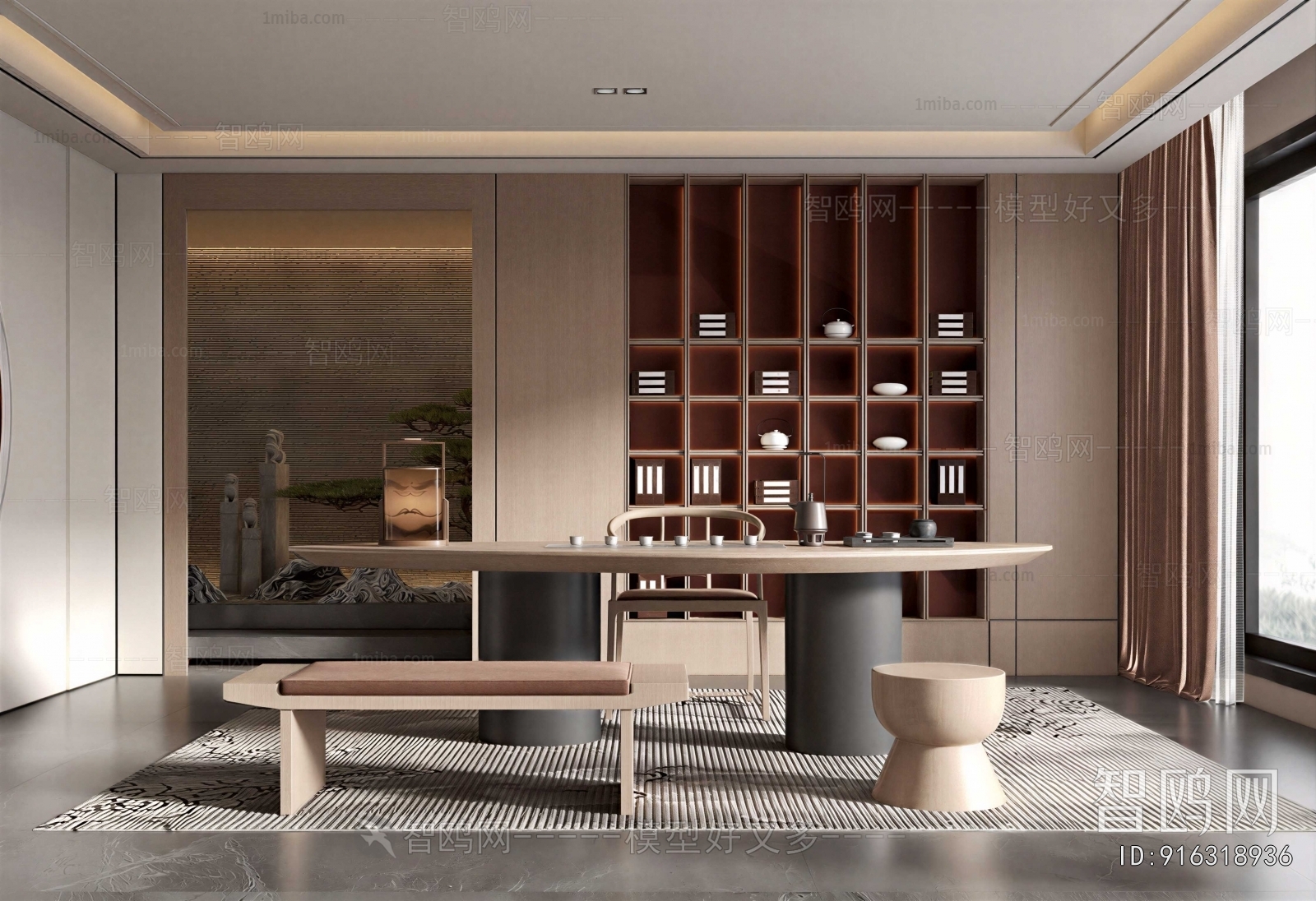 New Chinese Style Tea House