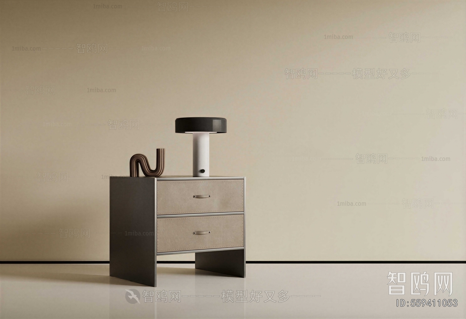 Modern Bedside Cupboard