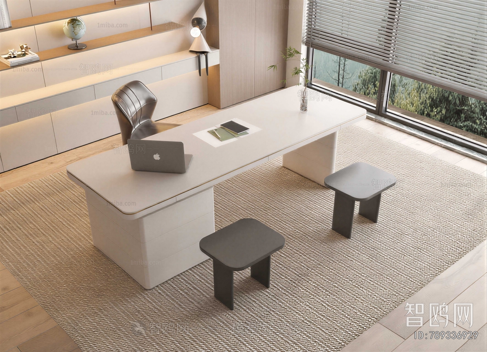 Modern Computer Desk And Chair