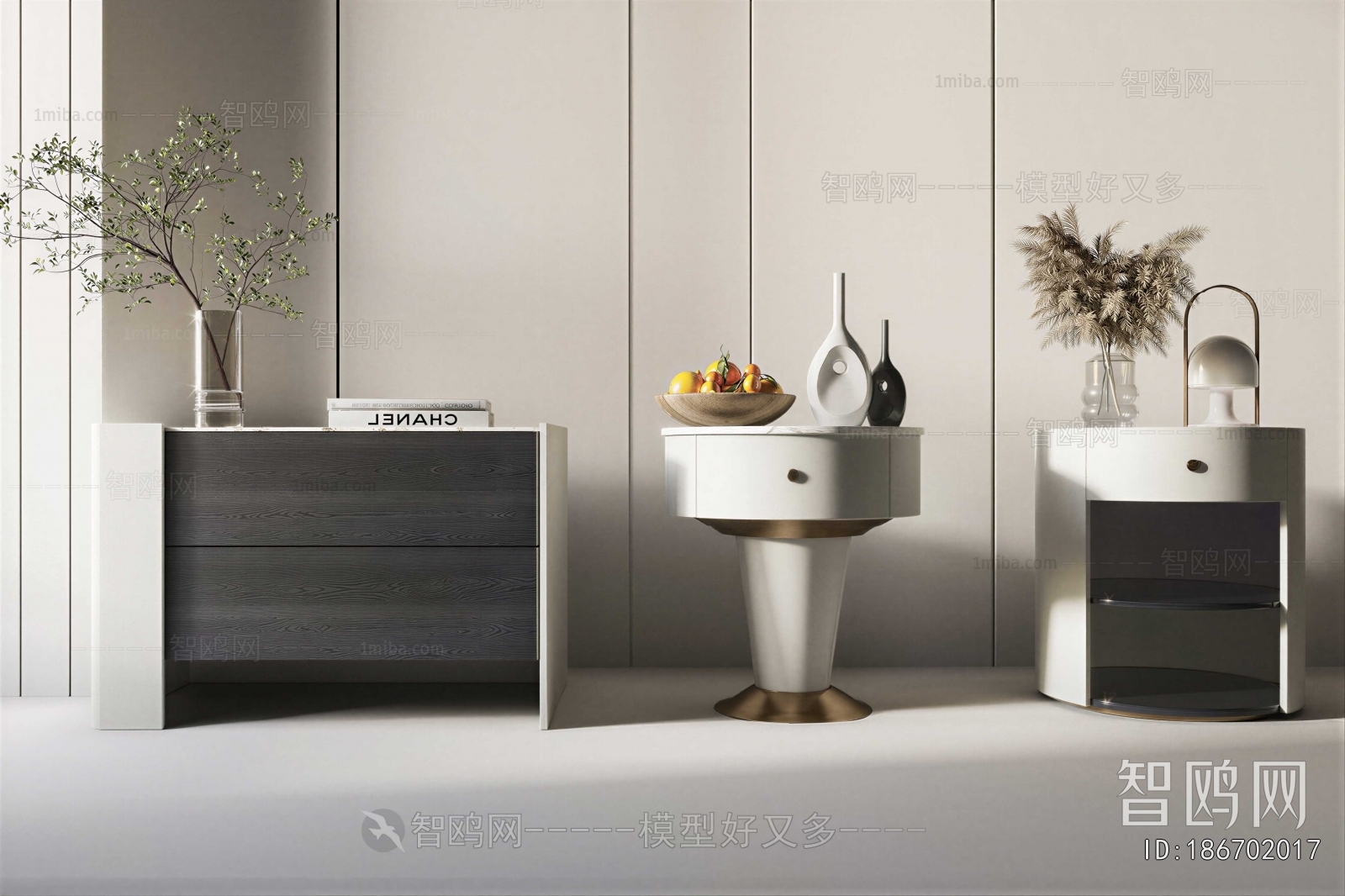 Modern Bedside Cupboard