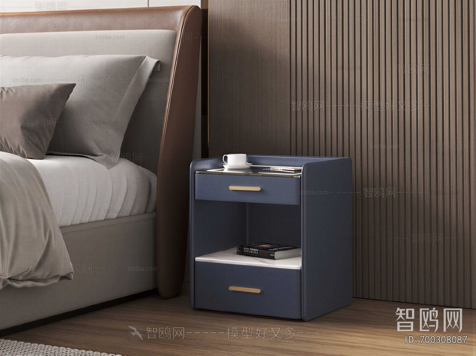 Modern Bedside Cupboard