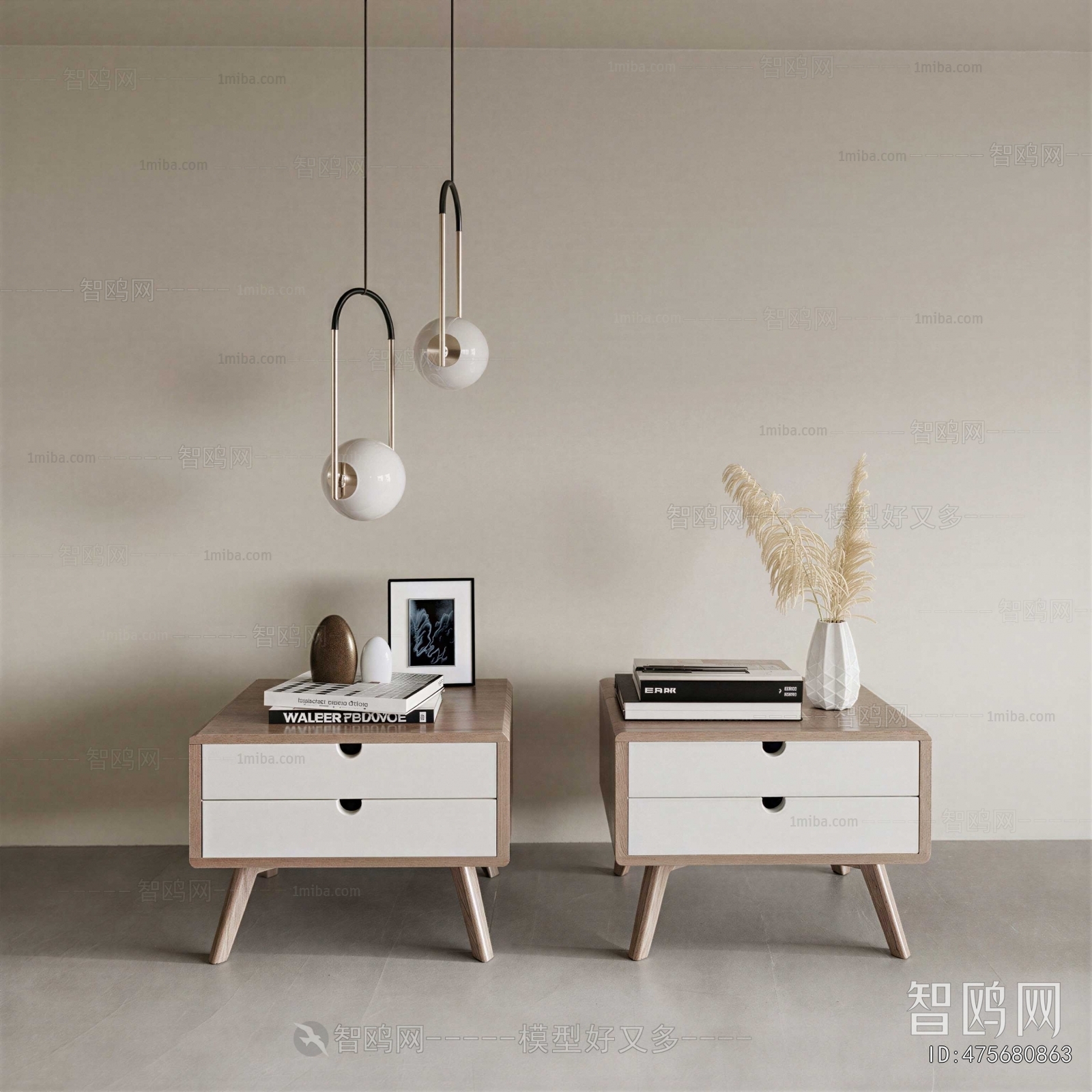 Modern Bedside Cupboard