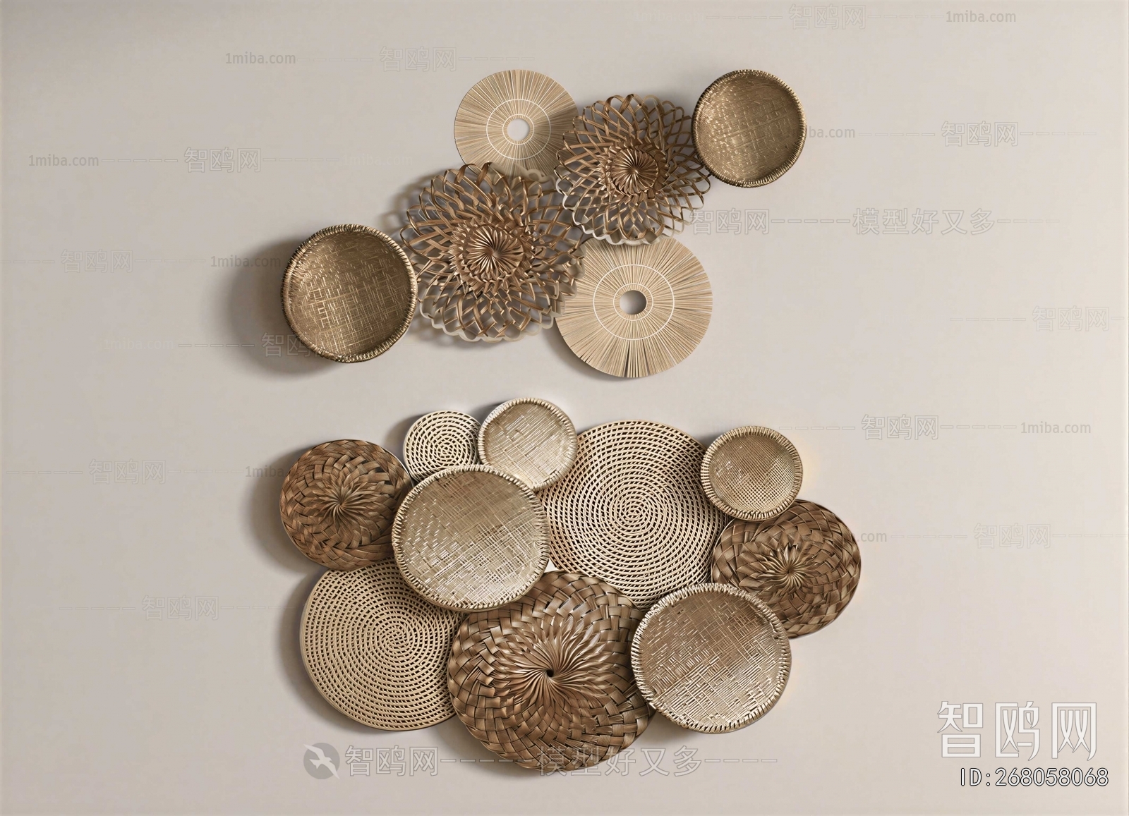 Wabi-sabi Style Wall Decoration