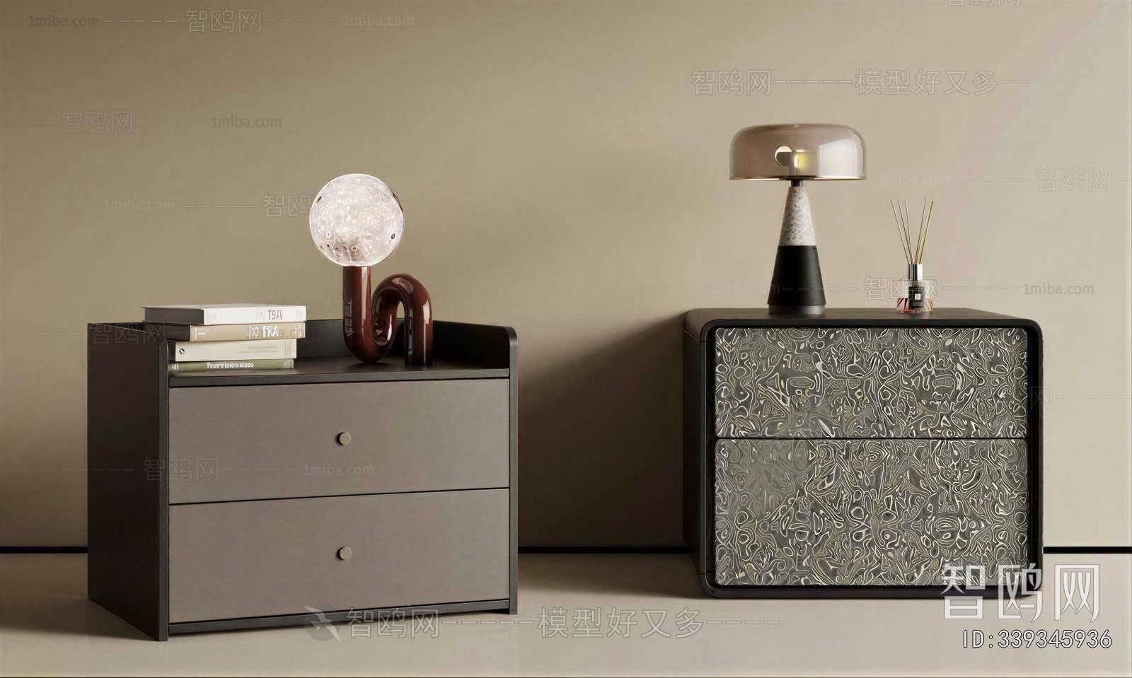 Modern Bedside Cupboard