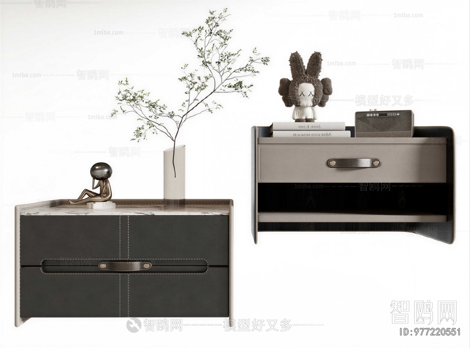 Modern Bedside Cupboard