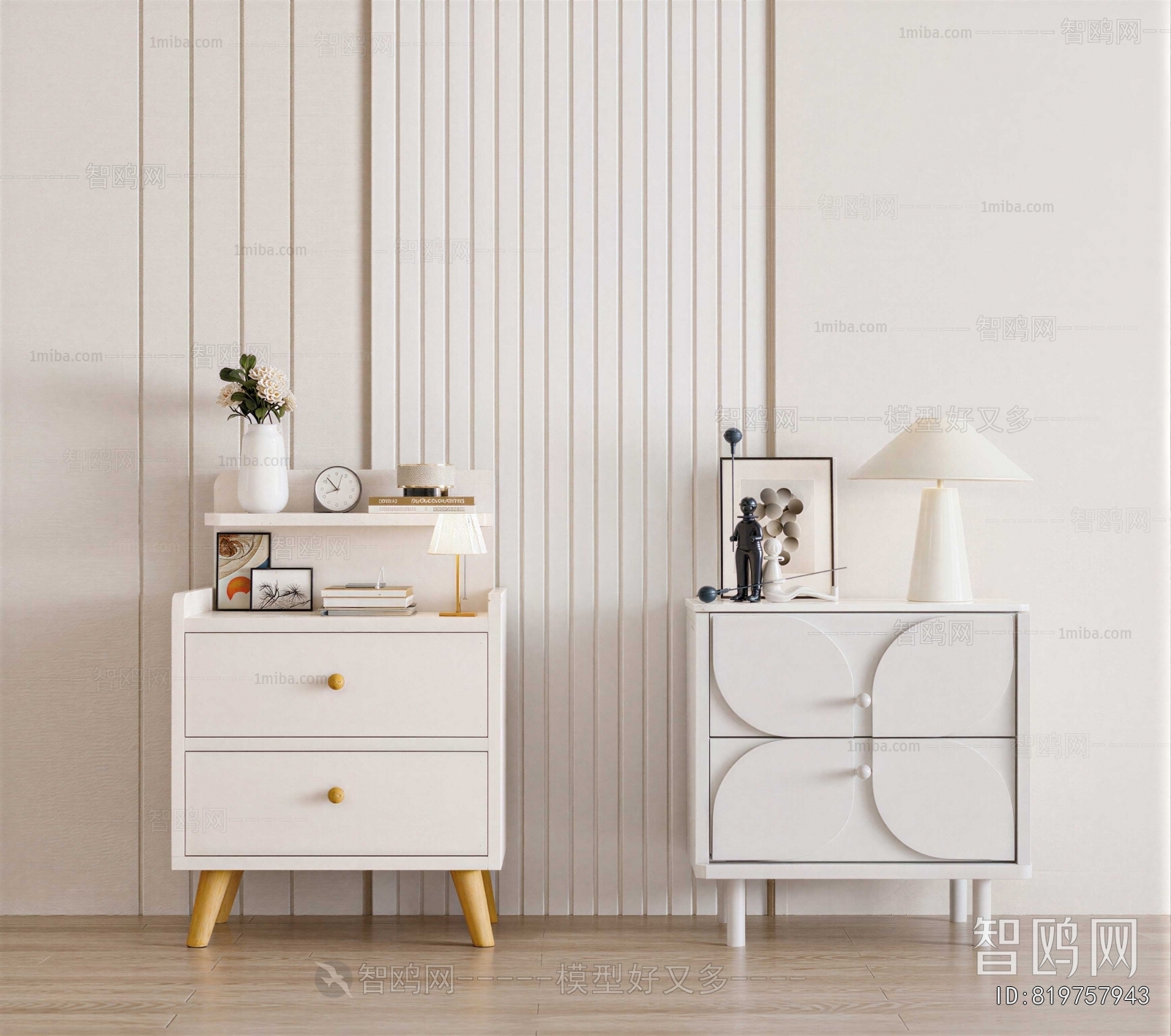 Modern Bedside Cupboard