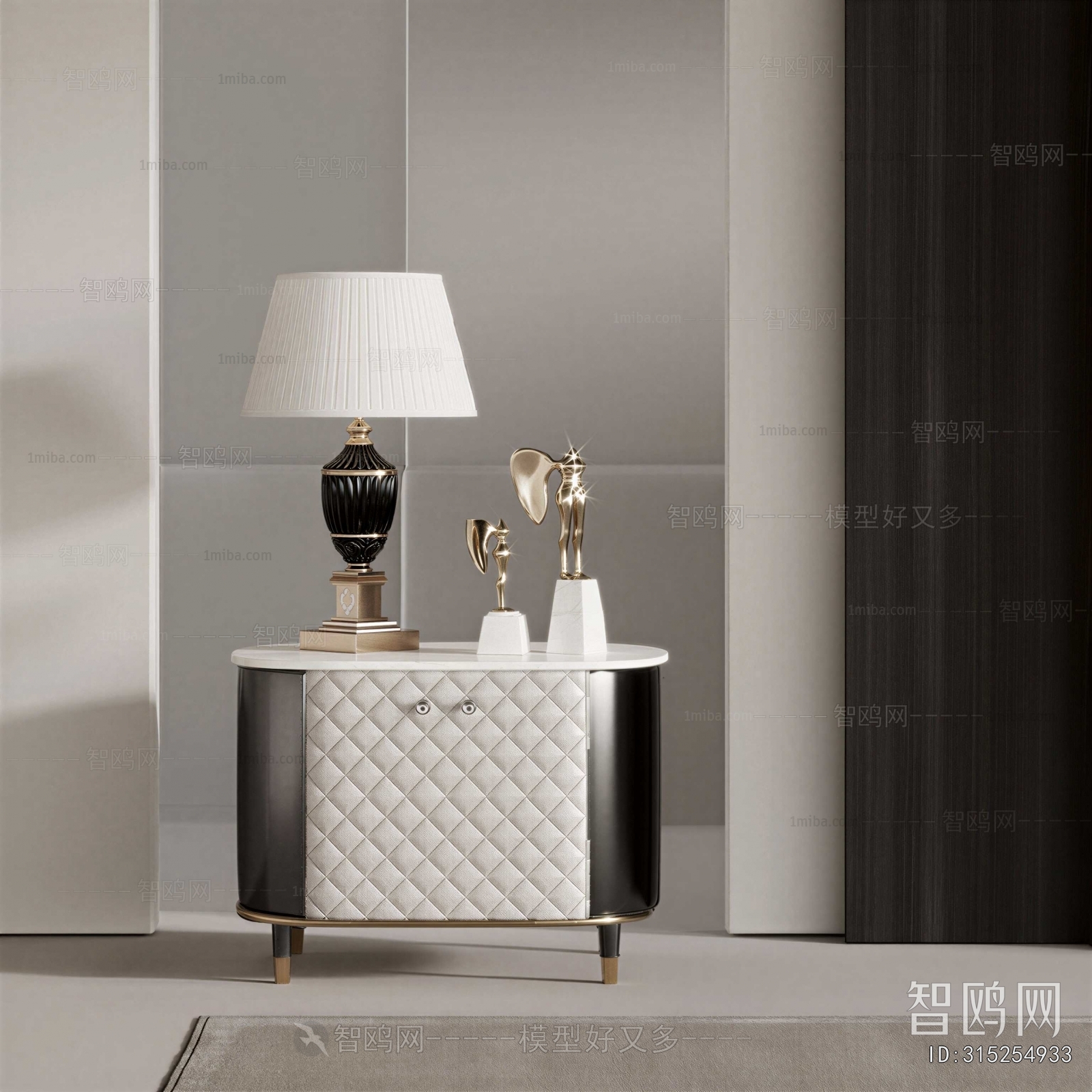 Modern Bedside Cupboard