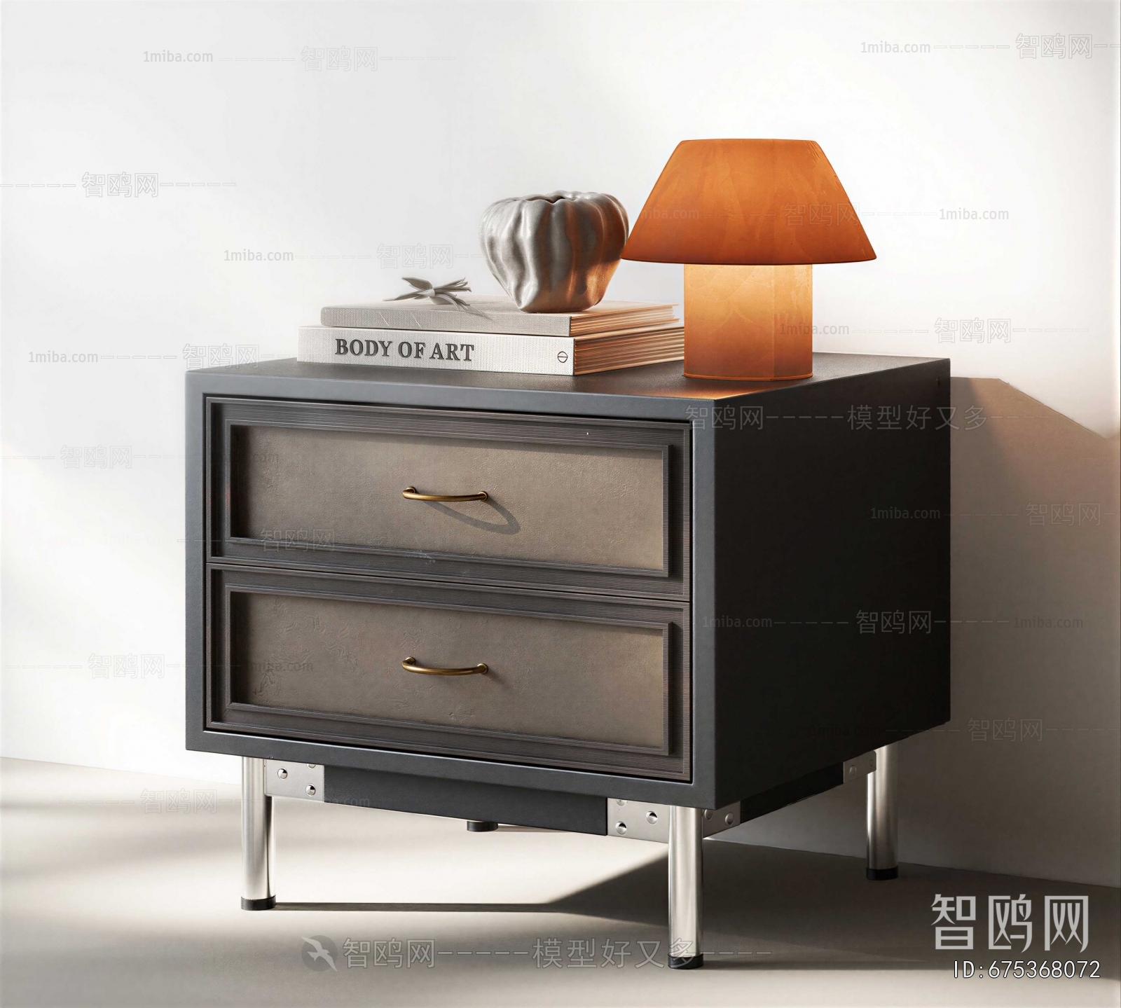 Modern Bedside Cupboard