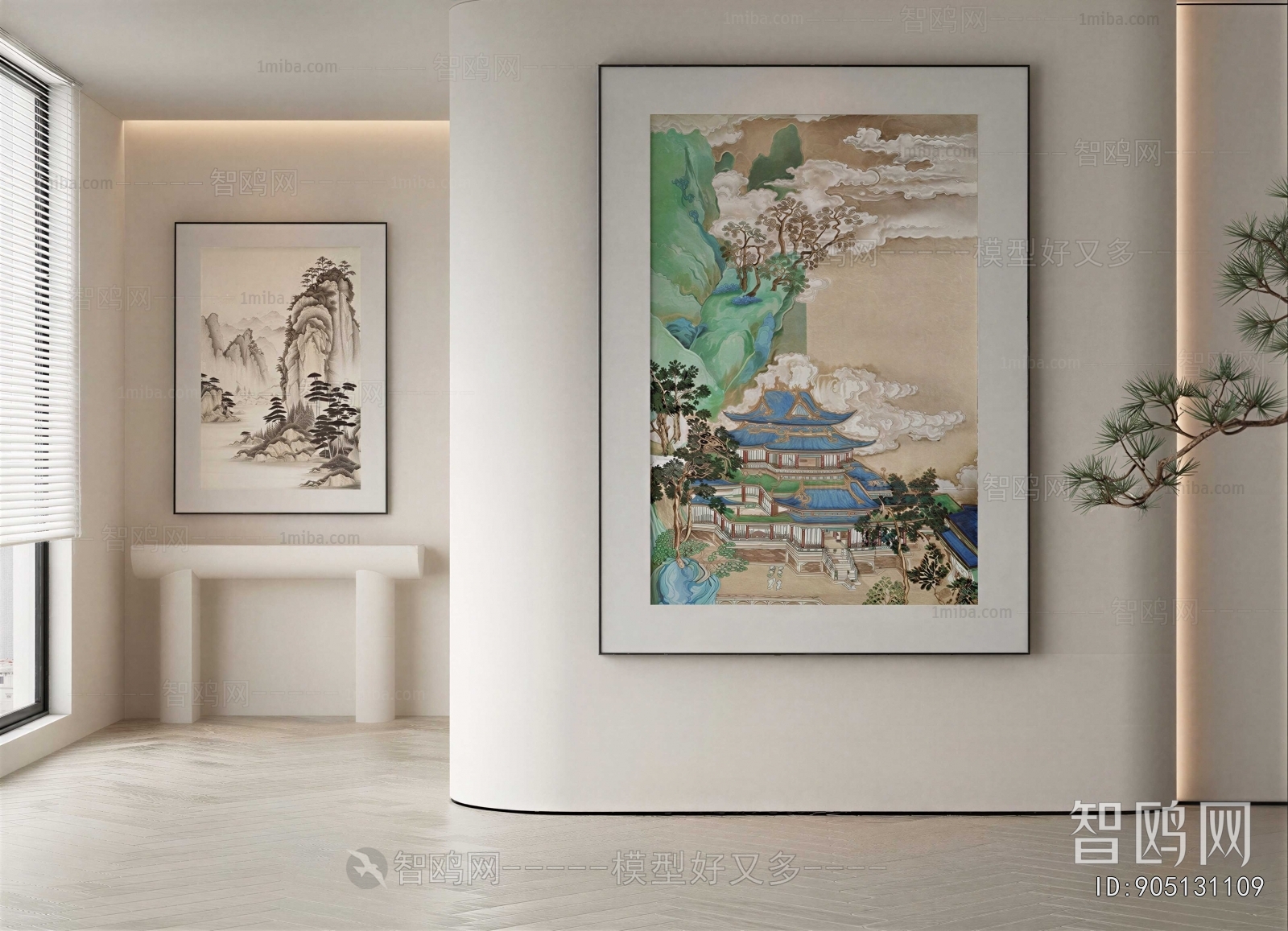New Chinese Style Painting
