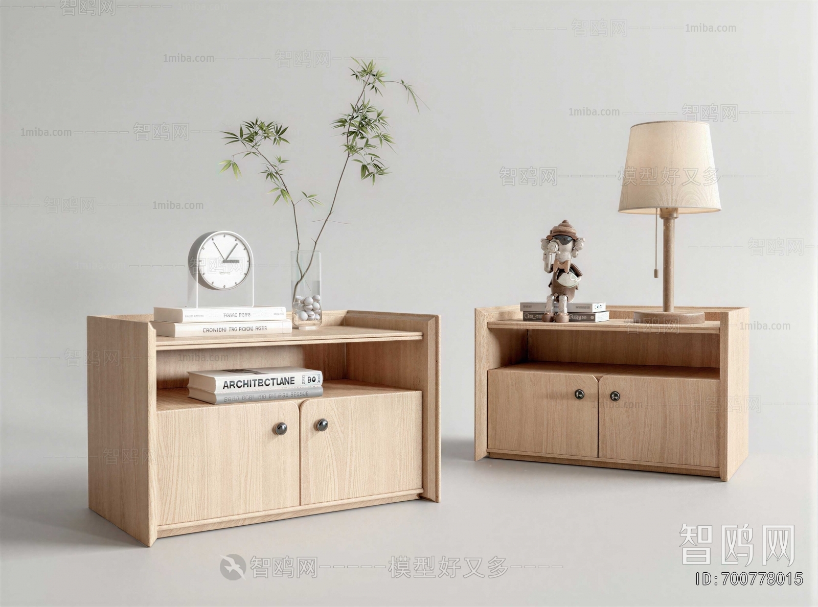 Modern Bedside Cupboard