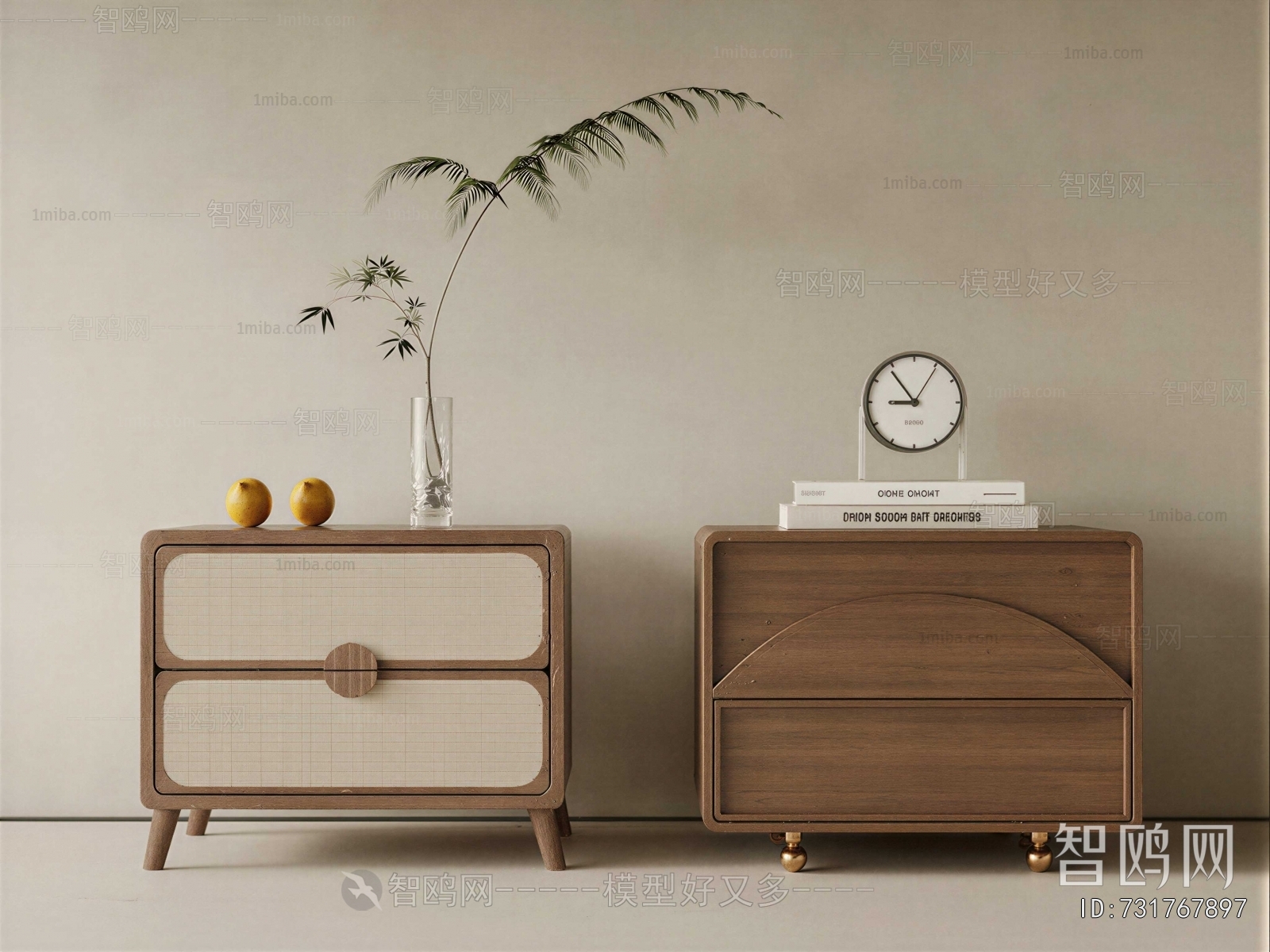 Modern Bedside Cupboard