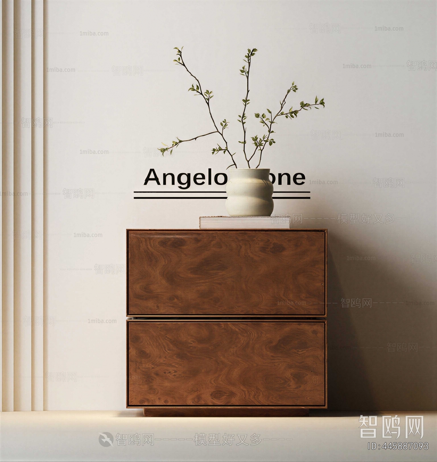 Modern Bedside Cupboard