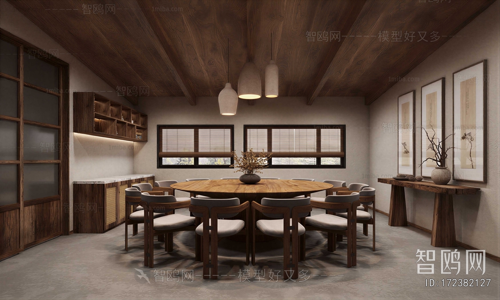 Wabi-sabi Style Restaurant